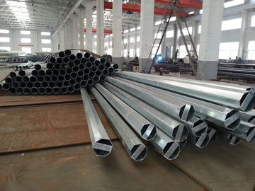 138kv كهرباء ASTM A123 دليل على انفجار عمود الطاقة المرافق