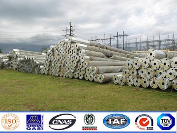 35FT القطب توزيع الطاقة لمشروع الفلبين مع شكل مجموعة مثمنة