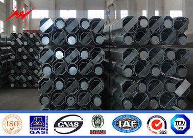 15m 1200 دان مثمن أقطاب نقل الصلب مع ملحقات الذراع عبر الجلفنة تراجع الساخنة