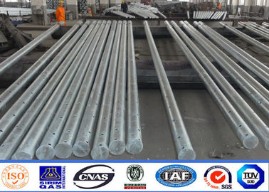 132KV Q345 القار الطاقة الكهربائية القطب لمشروع خط نقل