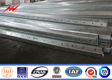 45FT 3MM القطب الصلب المجلفن ، أعمدة الطاقة الكهربائية الفلبين NEA قياسي