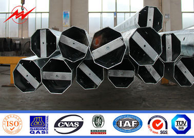 45FT 3MM القطب الصلب المجلفن ، أعمدة الطاقة الكهربائية الفلبين NEA قياسي