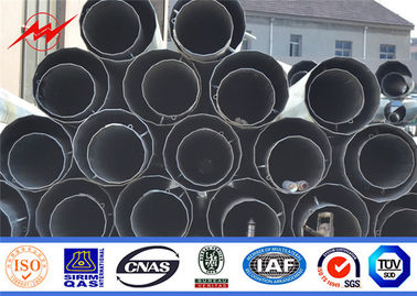 60FT Q345 4.5MM سمك الصلب السلطة القطب انتقال القطب مع Bitumn