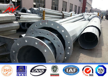 خط نقل الطاقة مثمن الصلب المجلفن القطب الطاقة 70FT 94FT 120FT