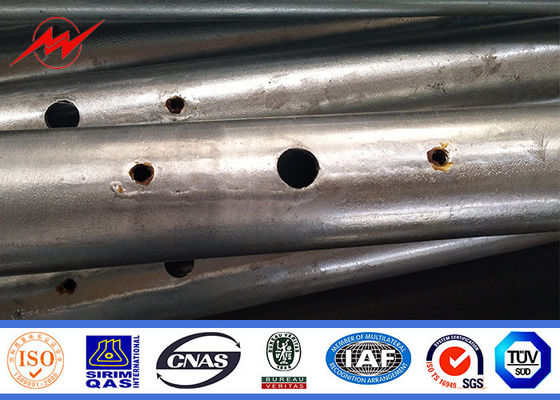 ISO الموافقة 5-20m أعمدة الإنارة شارع بنت في RAL قياسي اللون