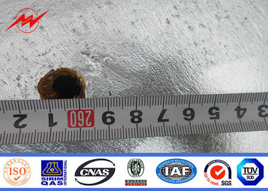 69KV 45FT 2 Segments الكهربائية الصلب المجلفن القطب الفلبين NEA قياسي
