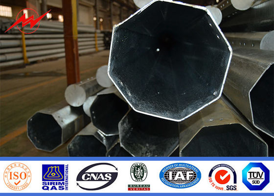 10M ذراع واحد تراجع الساخنة المجلفن القطب الصلب لشارع الخفيفة