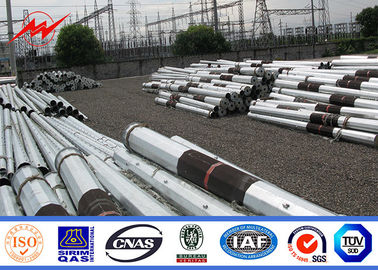 30ft 35ft تراجع الساخنة الصلب المجلفن القطب الطاقة الكهربائية لخط النقل