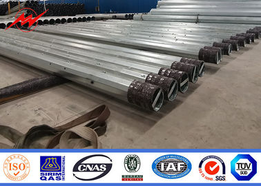 القطب الصلب المجلفن عالي القوة 33kv 110kv 132kv 230kv 380kv 400kv 550kv