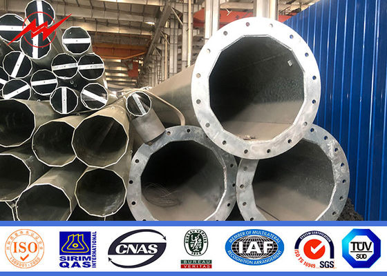 ايسو الطاقة الكهربائية أداة معدنية القطب للحصول على خط نقل 132kv المشروع