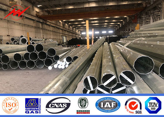 ايسو الطاقة الكهربائية أداة معدنية القطب للحصول على خط نقل 132kv المشروع