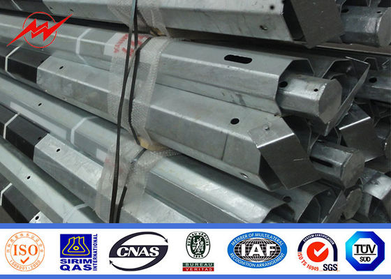 15 متر عمود كهربائي الصلب أداة القطب مع فرب وعلامات ، ماليزيا قياسي