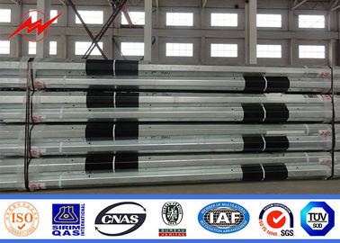 11M 3.8MM 2 القسم فرب العمود المجلفن القطب الصلب انتقال الكهربائية