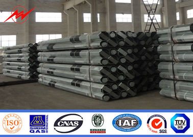 11m 7.2mm 3.8mm 69kv قطب أنبوبي فولاذي لخط النقل