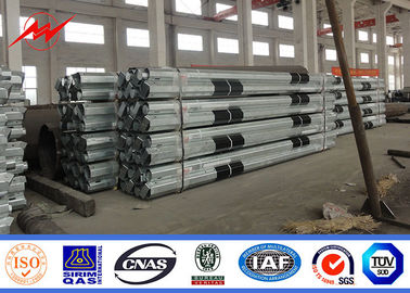 11m 7.2mm 3.8mm 69kv قطب أنبوبي فولاذي لخط النقل