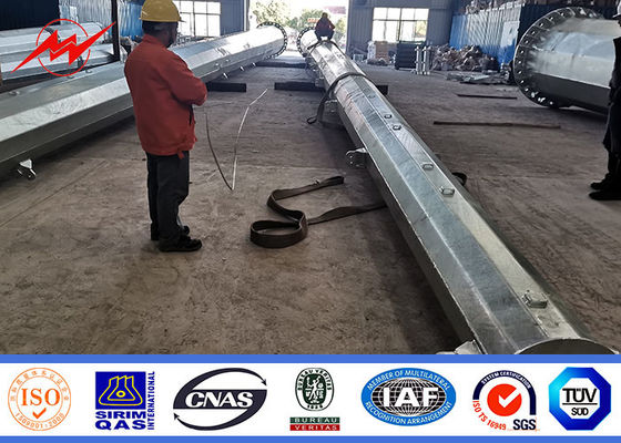 30.5 متر برج الإرسال أحادية القطب الفلبين NGCP التقليدية الكهربائية