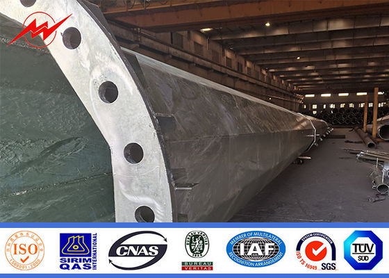 30.5 متر برج الإرسال أحادية القطب الفلبين NGCP التقليدية الكهربائية