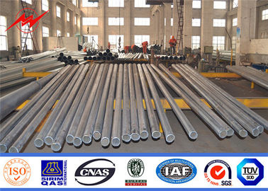 اكتب B 1250KG الصلب فائدة القطب 50ft ارتفاع Gr50 مادة البيتومين السطح
