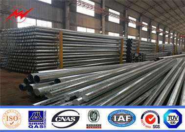 اكتب B 1250KG الصلب فائدة القطب 50ft ارتفاع Gr50 مادة البيتومين السطح