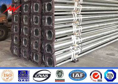8m 10m 12m حرارة غطس قطب الطاقة الصلب المغلف مع غطاء مسحوق البوليستر الملون