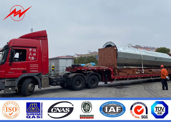 الفلبين NGCP التقليدية الكهربائية أحادية القطب برج 27M نوع شفة