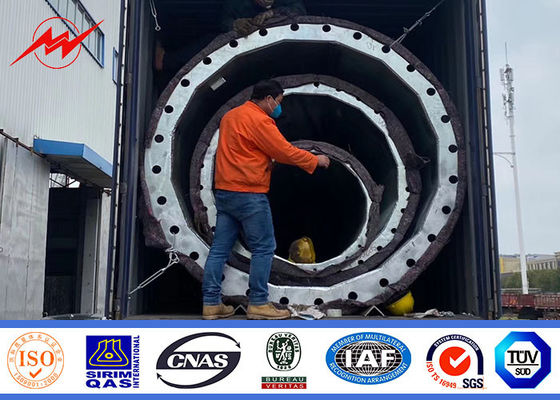 الفلبين NGCP التقليدية الكهربائية أحادية القطب برج 27M نوع شفة