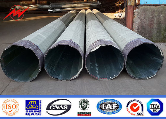 شعرية كهربائية الصواري نقل الطاقة أقطاب الصلب المجلفن والدليل على الرياح