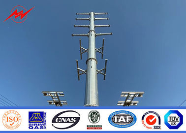 20-120ft دفن القطب الصلب المجلفن للتوزيع والنقل