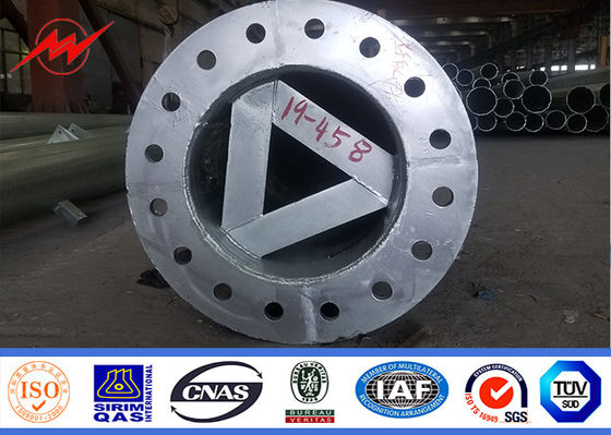 برج أحادي القطب بطول 30 مترًا وفقًا لمعيار الجلفنة ASTM A123