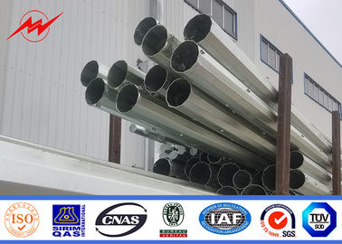 80ft زلة المشتركة S355JR القطب الصلب المجلفن ، القطب الكهرباء فائدة المرافق