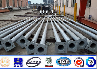 8m 10m 12m حرارة غطس قطب الطاقة الصلب المغلف مع غطاء مسحوق البوليستر الملون