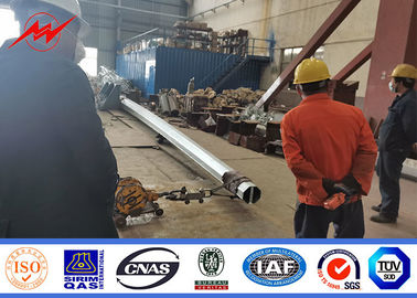 انتقال الصلب المعدني القطب الكهربائي 15m 550 Dan 650 Dan 4mm / 5mm Thickness