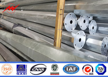 35FT 127-248mm أقطاب الصلب أنبوبي 2.75 / 3mm سميكة تراجع الساخنة المجلفن