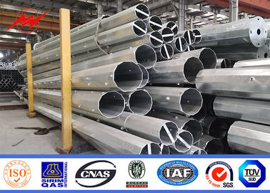 35FT 127-248mm أقطاب الصلب أنبوبي 2.75 / 3mm سميكة تراجع الساخنة المجلفن