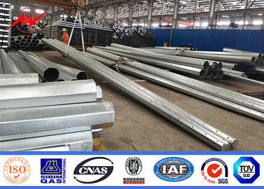 35FT 127-248mm أقطاب الصلب أنبوبي 2.75 / 3mm سميكة تراجع الساخنة المجلفن