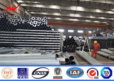 25-100ft NEA / NGCP أعمدة الكهرباء القياسية المساعدة المجلفن الصلب Quakeproof