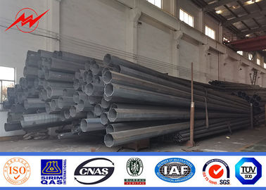 25-100ft NEA / NGCP أعمدة الكهرباء القياسية المساعدة المجلفن الصلب Quakeproof