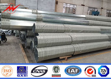33kv 60ft قطب التعليق الكهربائي العلاج السطحي المغلف بالغرق الساخن