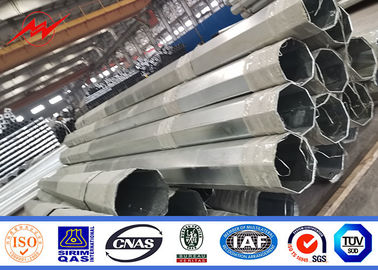 10-80 FT أعمدة الطاقة المعدنية لمعدات توزيع الطاقة الكهربائية