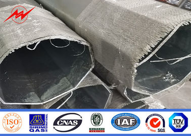10-80 FT أعمدة الطاقة المعدنية لمعدات توزيع الطاقة الكهربائية