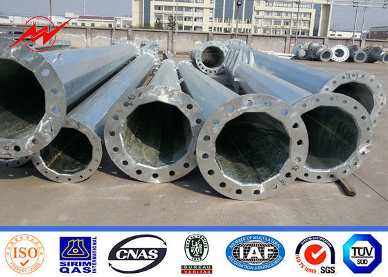 45m مسحوق الطلاء المعتمد  High Mast Light Pole 400w - 5000w Power
