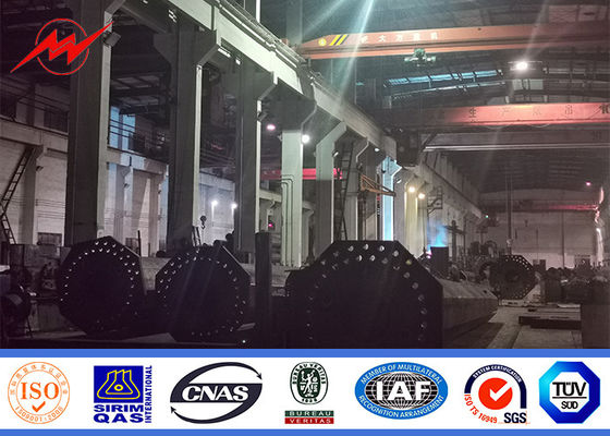 10m 400dan 650dan 800dan 355n / Mm2 القطب أنبوبي الصلب