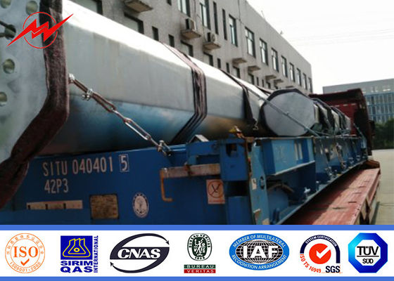 90ft 100ft 110ft أعمدة توزيع الطاقة مع Galvaniztion