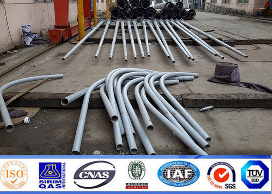 8m 9m Led Solar Street Light poles Power Coating Hot Dip Galvanized Steel 8m 9m Led Solar Street Light poles قطب الضوء الشعبي المصدر للطاقة