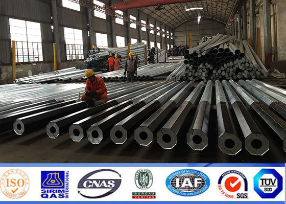 ASTM A123 أقطاب الطاقة المنزلية والطلاء البوليستر الملون