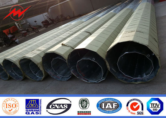 35ft 70ft 90ft Transimission ASTM A123 قطب خط الطاقة