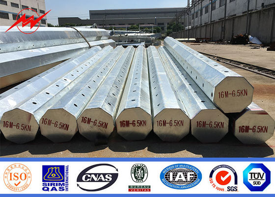 25ft 30ft 35ft 40ft خط نقل الطاقة الكهربائية قطب الصلب المغلف