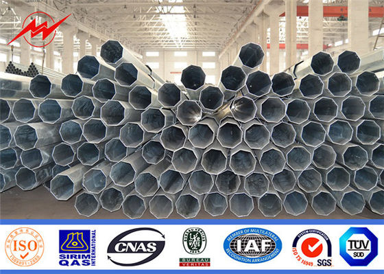 69KV Q345 NEA قطب الطاقة الكهربائية المجلفن القياسي