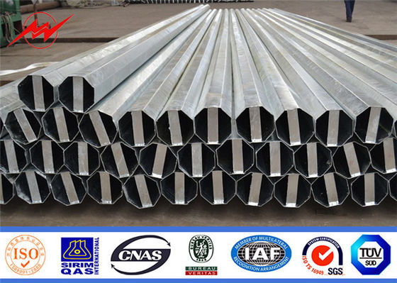 69KV Q345 NEA قطب الطاقة الكهربائية المجلفن القياسي