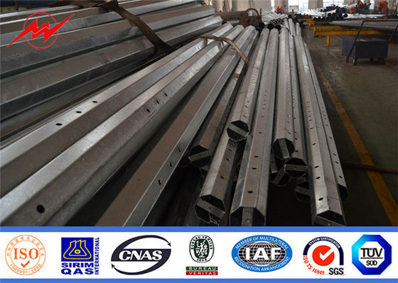 القطب الصلب لتوزيع الطاقة الكهربائية في الشوارع 13.8KV 4.16KV 2.4KV